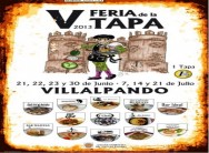 CARTEL TAPA FIESTA DE LA MADERA 2013